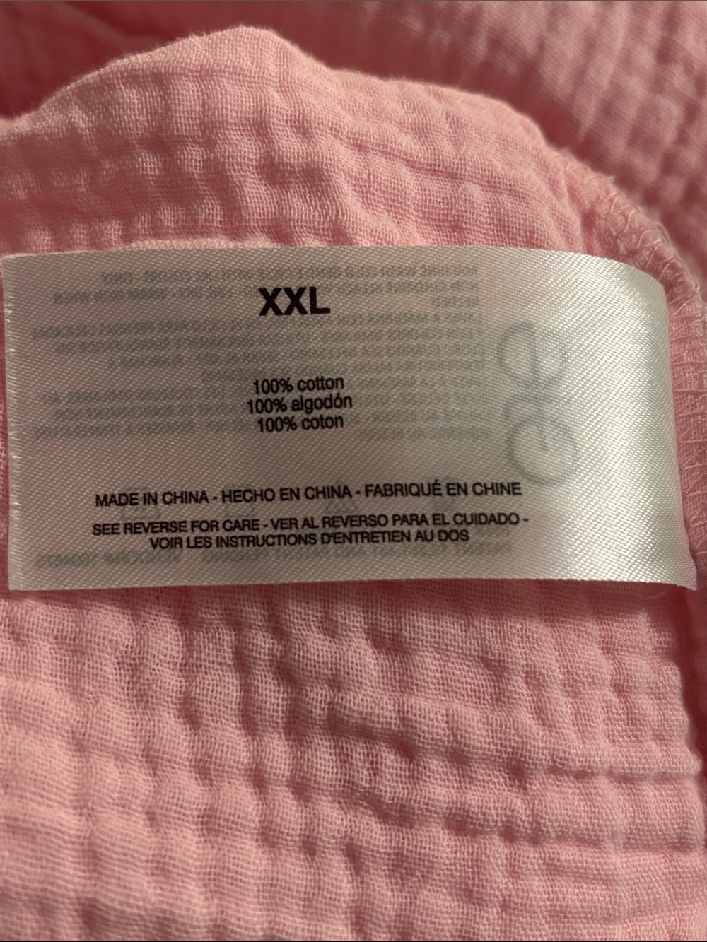 Nine West Pink Cotton Gauze Button-down Shirt - Picture 7 of 8